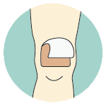 Kliniderm application - step 4